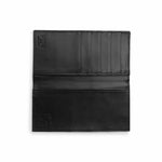 Ferrini ABCKBL Alligator Checkbook Black