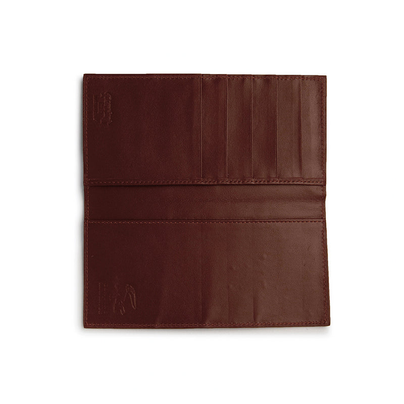 Ferrini ABCKCG Alligator Checkbook Cognac