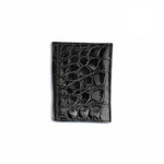 Ferrini ABTFBL Alligator Trifold Black