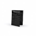 Ferrini ABTFBL Alligator Trifold Black