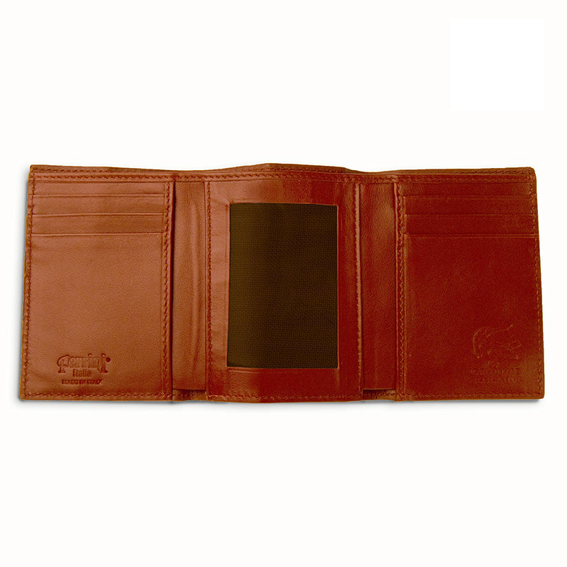 Ferrini ABTFCG Alligator Trifold Cognac