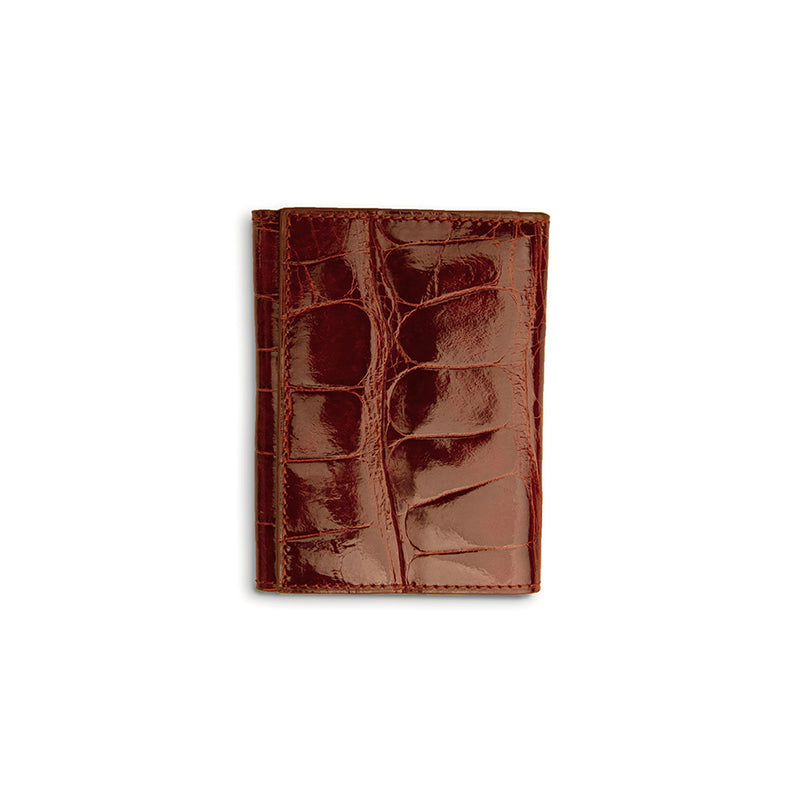 Ferrini ABTFCG Alligator Trifold Cognac
