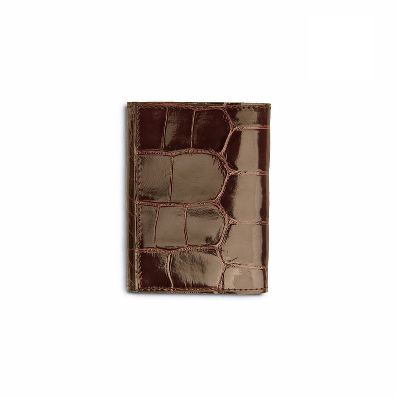 Ferrini ABTFNI Alligator Trifold Nicotine