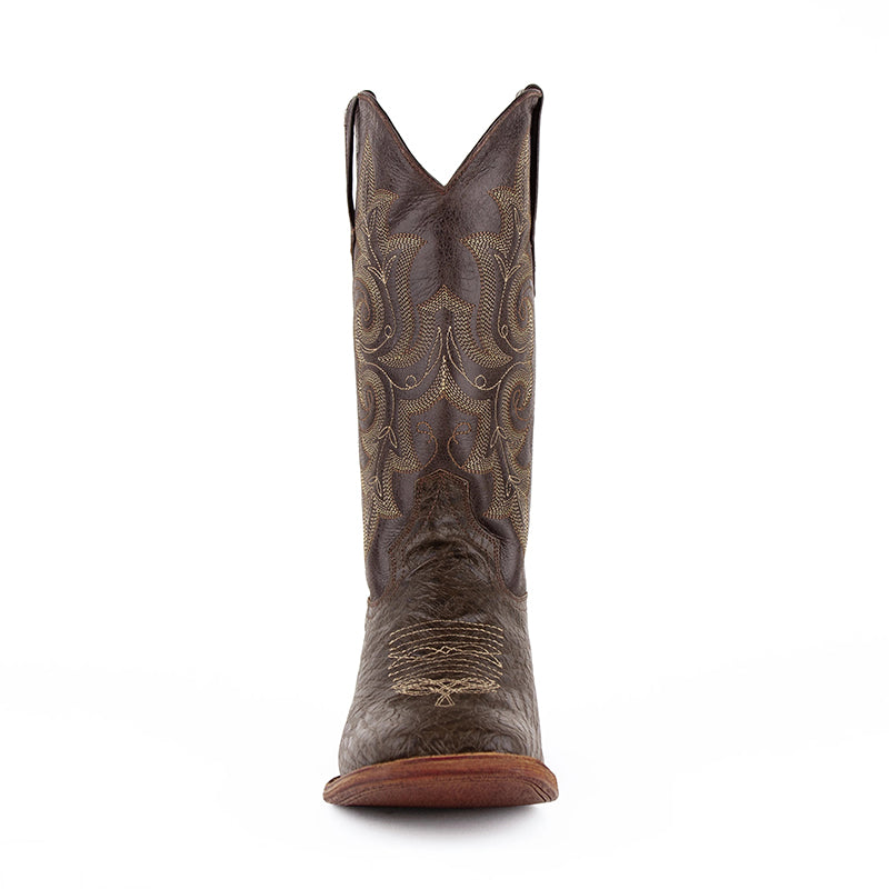 Ferrini Acero 12093-09 Square Toe Boots Chocolate