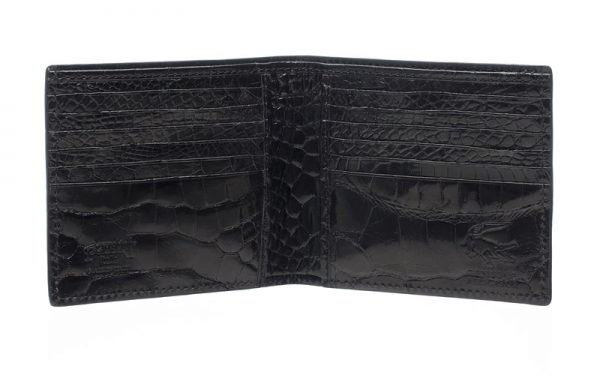 Ferrini Full Alligator Hipster Wallet