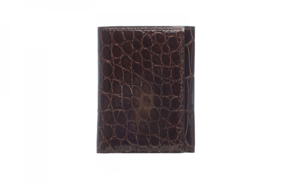 Ferrini Alligator Trifold Wallet