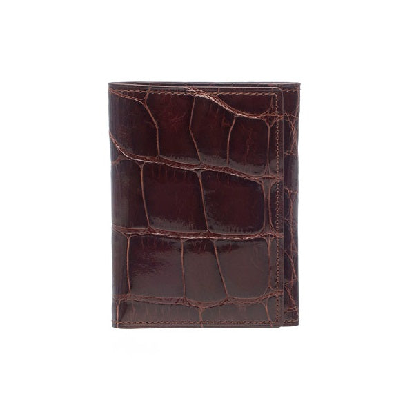Ferrini Alligator Trifold Wallet