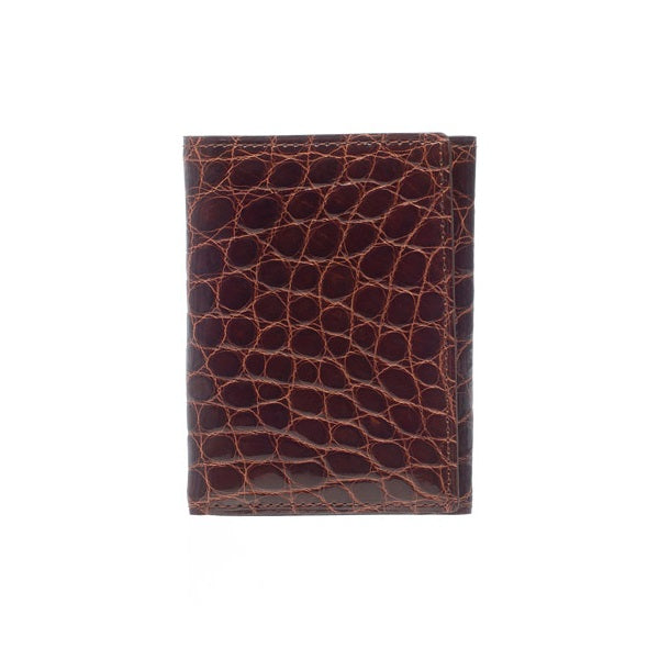 Ferrini Full Alligator Trifold Wallet