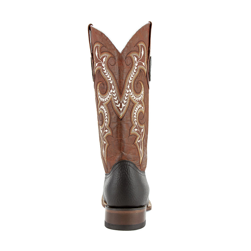 Ferrini Colby 12193-04 Square Toe Boots Black/Rust