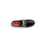 Ferrini Cowhide Print 35322-35 Round Toe Loafer Black