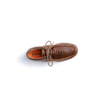 Ferrini Cowhide Print Rogue 33722-10 Round Toe Moccasin Brown