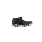 Ferrini Cowhide Print Rogue 33722-35 Round Toe Moccasin Black