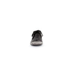Ferrini Cowhide Print Rogue 33722-35 Round Toe Moccasin Black