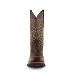 Ferrini French 15393-09 Square Toe Boots Chocolate