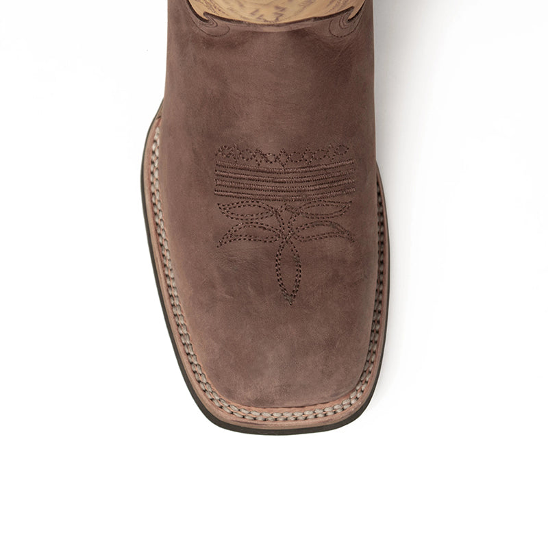 Ferrini Hunter 12693-09 Square Toe Boots Chocolate/Antique Saddle