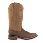 Ferrini Hunter 12693-09 Square Toe Boots Chocolate/Antique Saddle