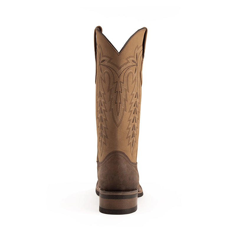Ferrini Hunter 12693-09 Square Toe Boots Chocolate/Antique Saddle