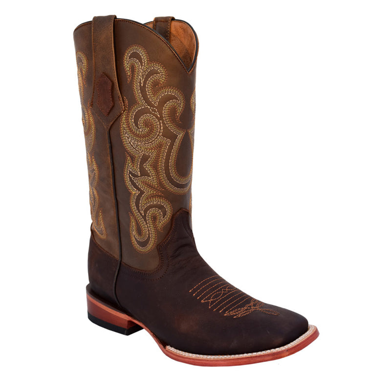 Ferrini Maverick 15193-09 Cowhide Boots Chocolate