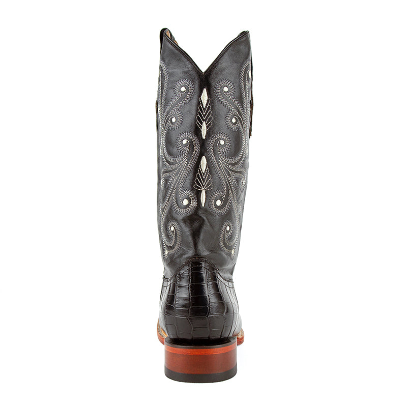 Ferrini Mustang 40793-04 Square Toe Boots Black