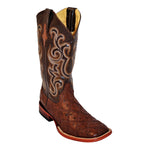Ferrini Ostrich Patch 11693-07 Exotic Boots Kango