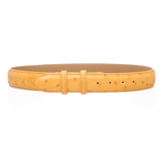Ferrini Ostrich Quill Belt Buttercup