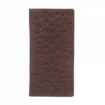 Ferrini AACK Ostrich Quill Checkbook Cover