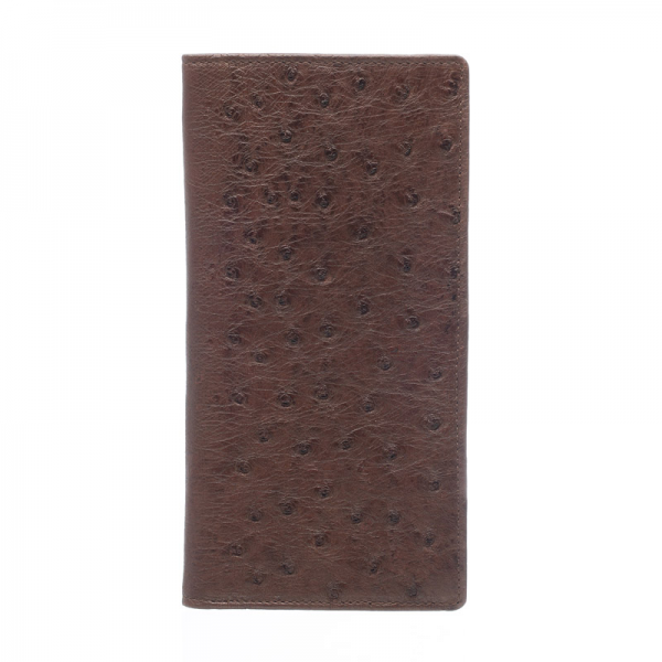 Ferrini AACK Ostrich Quill Checkbook Cover
