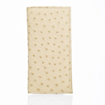 Ferrini AACK Ostrich Quill Checkbook Cover