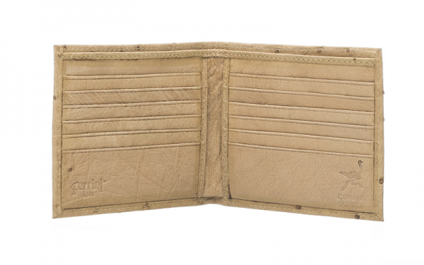 Ferrini AAHP Ostrich Quill Hipster Wallet