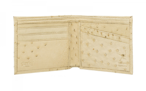 Ferrini AAHP Ostrich Quill Hipster Wallet