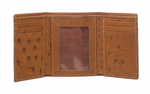 Ferrini AATF Ostrich Quill Trifold Wallet