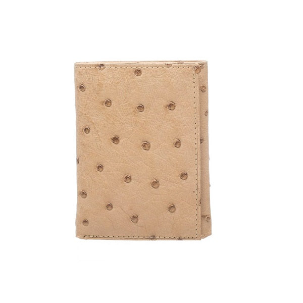 Ferrini AATF Ostrich Quill Trifold Wallet