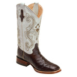 Ferrini Print Anteater 4239309 Cowhide Boots Chocolate