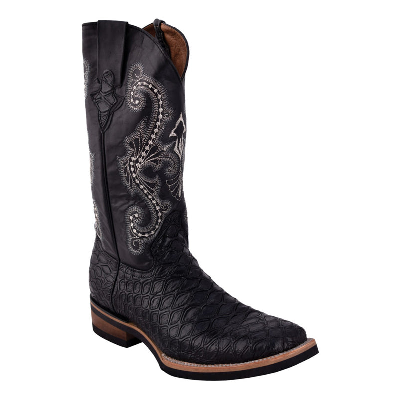 Ferrini Print Anteater 42593-04 Cowhide Boots Black