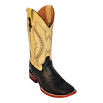 Ferrini Smooth Ostrich 10293-04 Exotic Boots Black