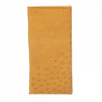 Ferrini AA8CK Smooth Ostrich Checkbook