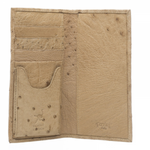 Ferrini AA8CK Smooth Ostrich Checkbook