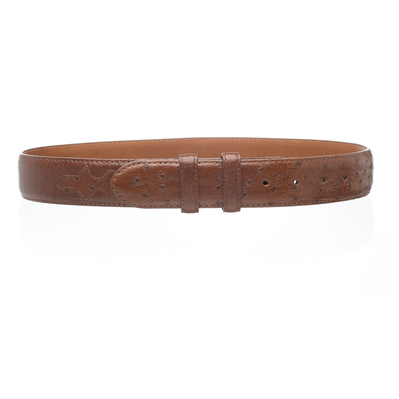 Ferrini Smooth Ostrich Quill Belt Kango