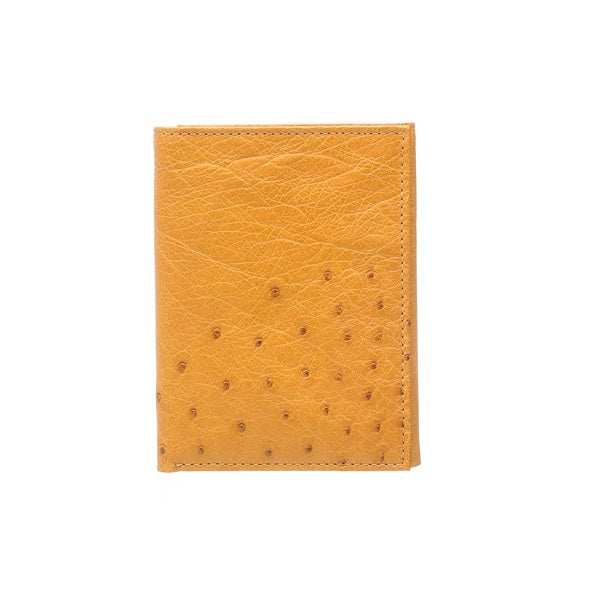 Ferrini AA8TF Smooth Ostrich Trifold Wallet