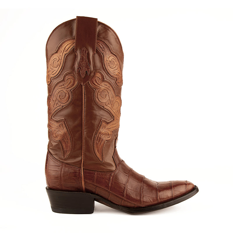 Ferrini Stallion 10741-02 French Toe Boots Cognac