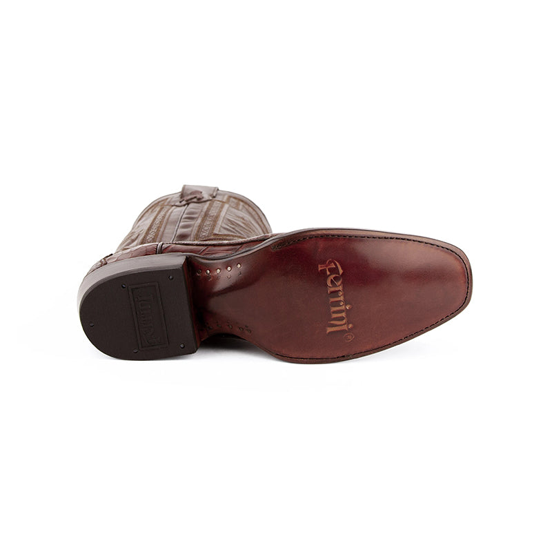 Ferrini Stallion 10741-09 French Toe Boots Chocolate