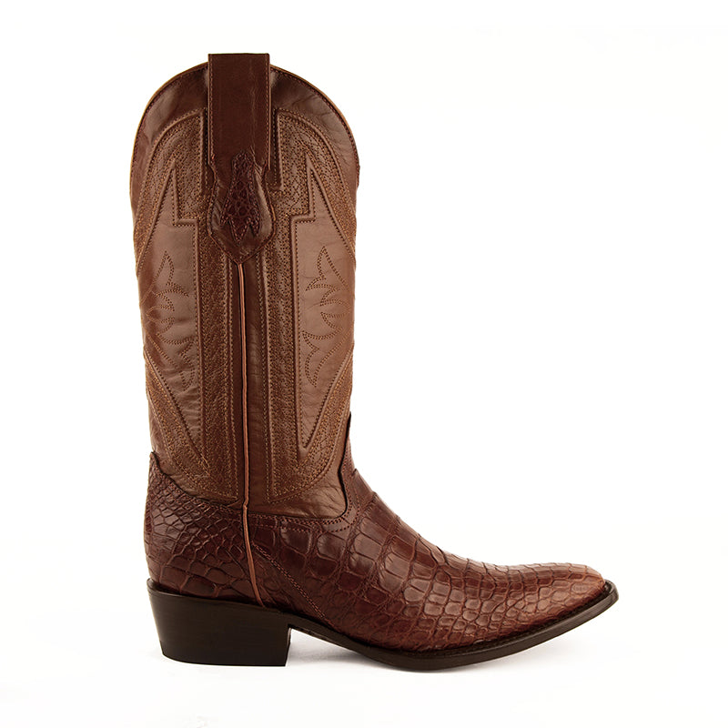 Ferrini Stallion 10771-02 Narrow Square Toe Boots Cognac