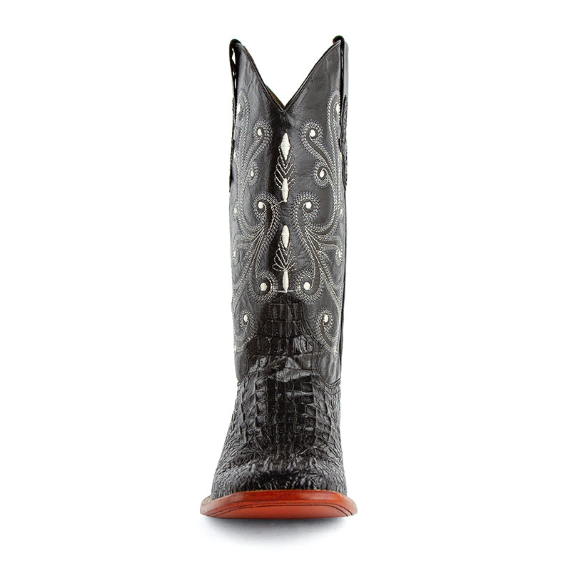 Ferrini Stampede 40393-04 Square Toe Boots Black