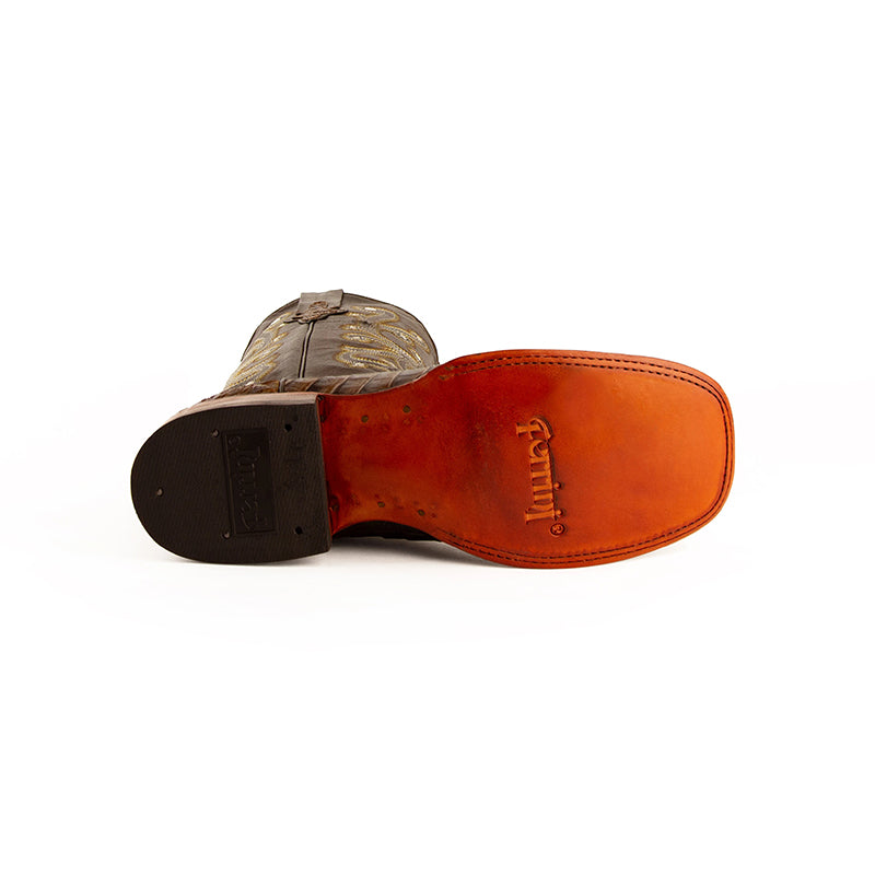 Ferrini Stampede 40393-23 Square Toe Boots Sport Rust