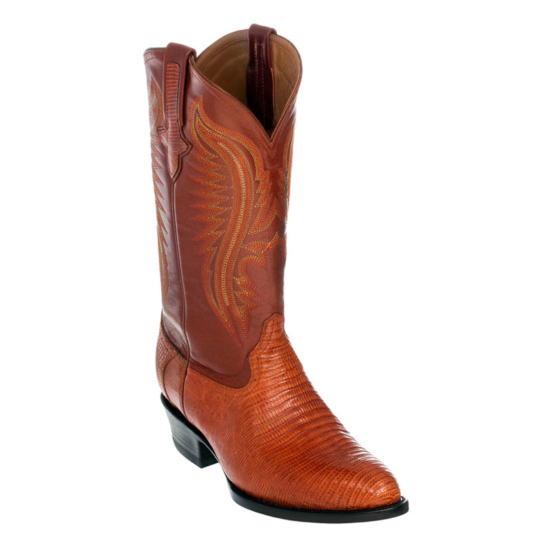 Ferrini Teju Lizard 11111-11 Exotic Boots Peanut