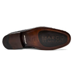Marco Di Milano Ferrioni Ostrich Bit Loafer Black