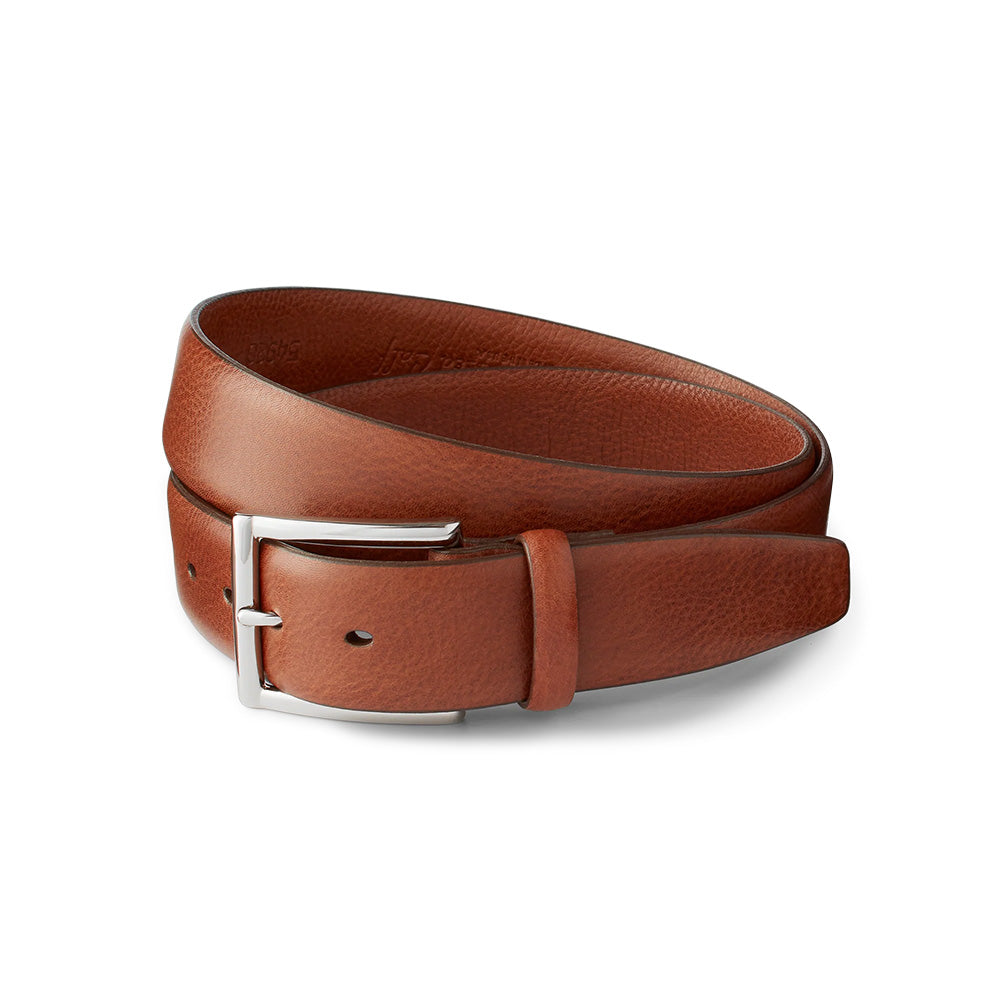 Samuel Hubbard Men's Classic Leather Belt Whiskey Tan