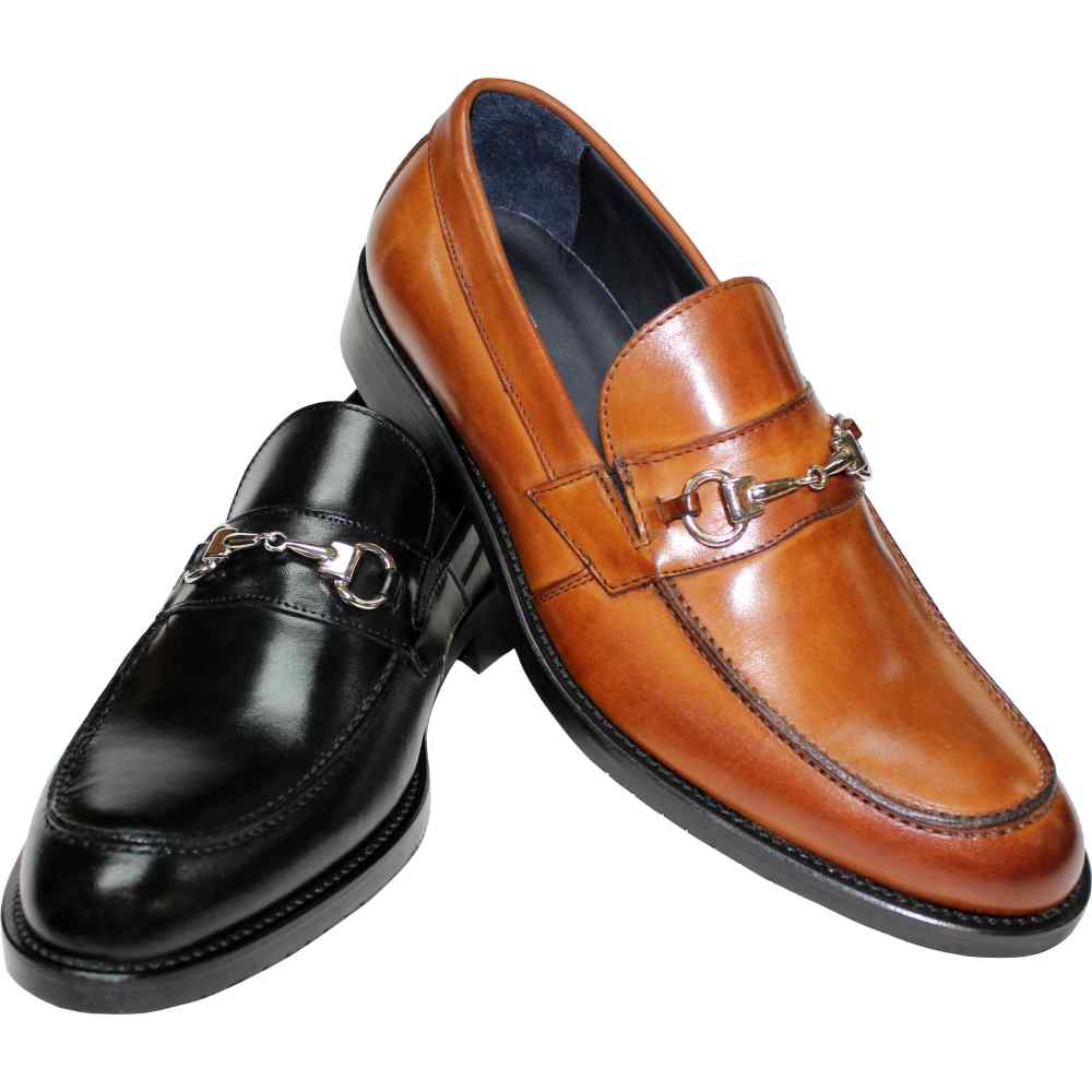 Firmani Ben Genuine Leather Loafers Cognac