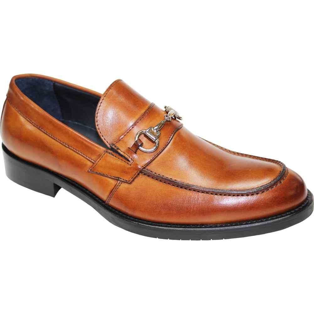 Firmani Ben Genuine Leather Loafers Cognac