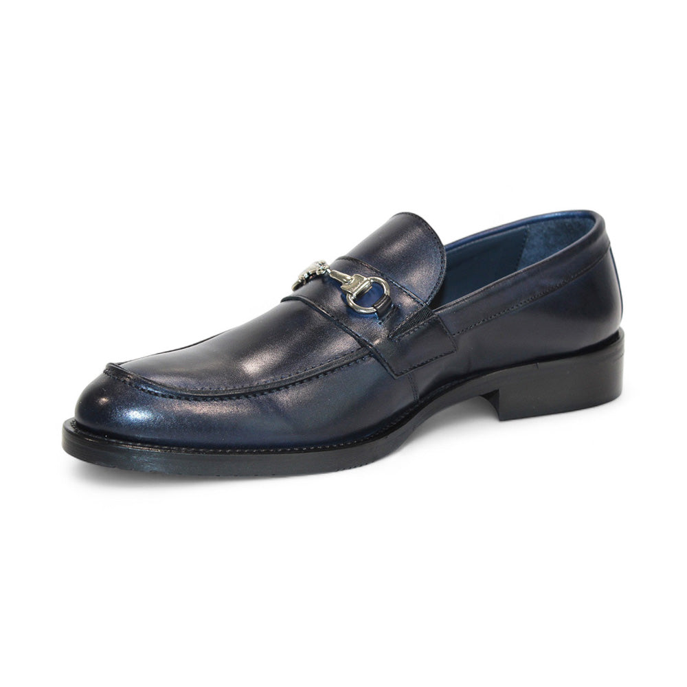 Firmani Ben Leather Shoes Navy